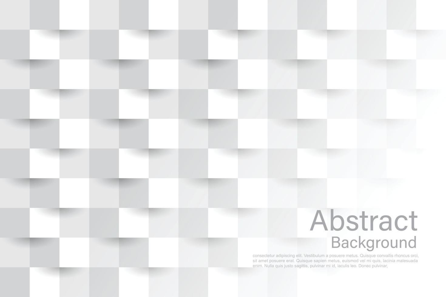 textura abstracta blanca. vector de fondo estilo de arte de papel 3d.