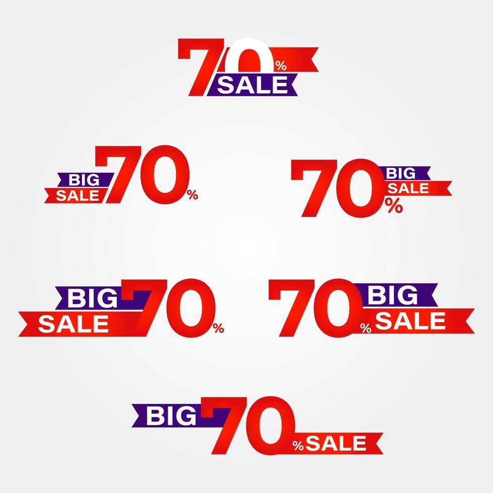 big sale badges collection. promotion badges vector