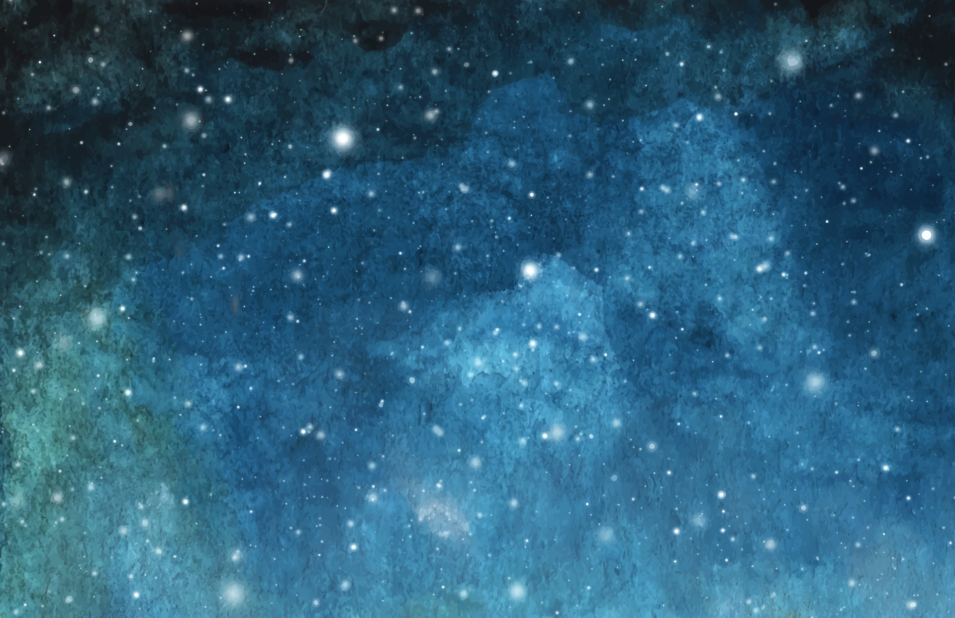 Abstract galaxy painting. Watercolor Cosmic texture with stars. 3344992 ...