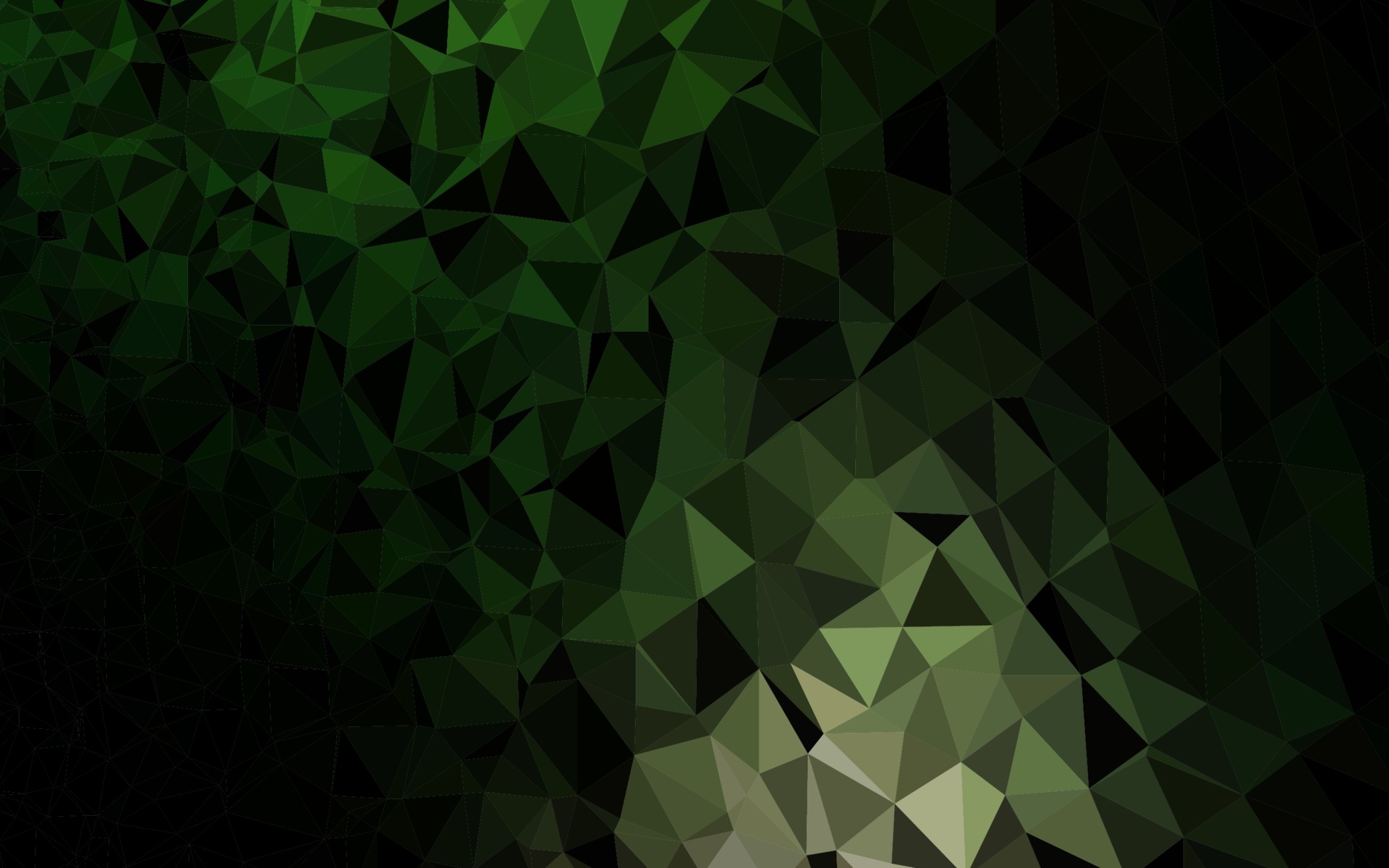 Dark Green vector polygonal background. 3345916 Vector Art at Vecteezy