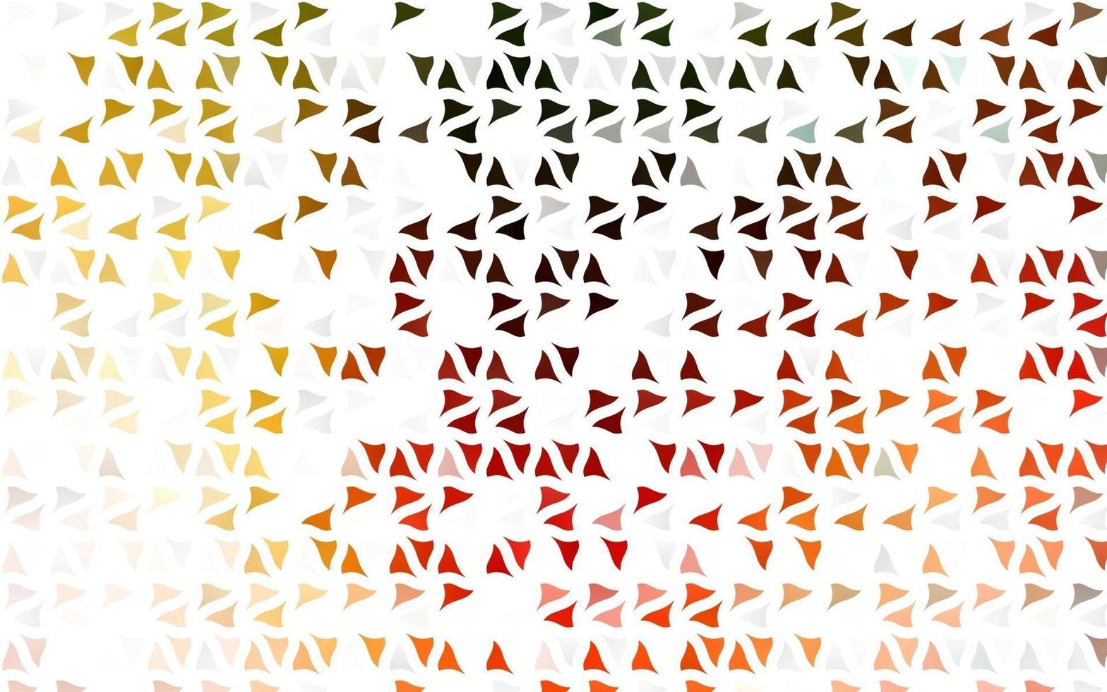 Light Green, Red vector texture in triangular style.