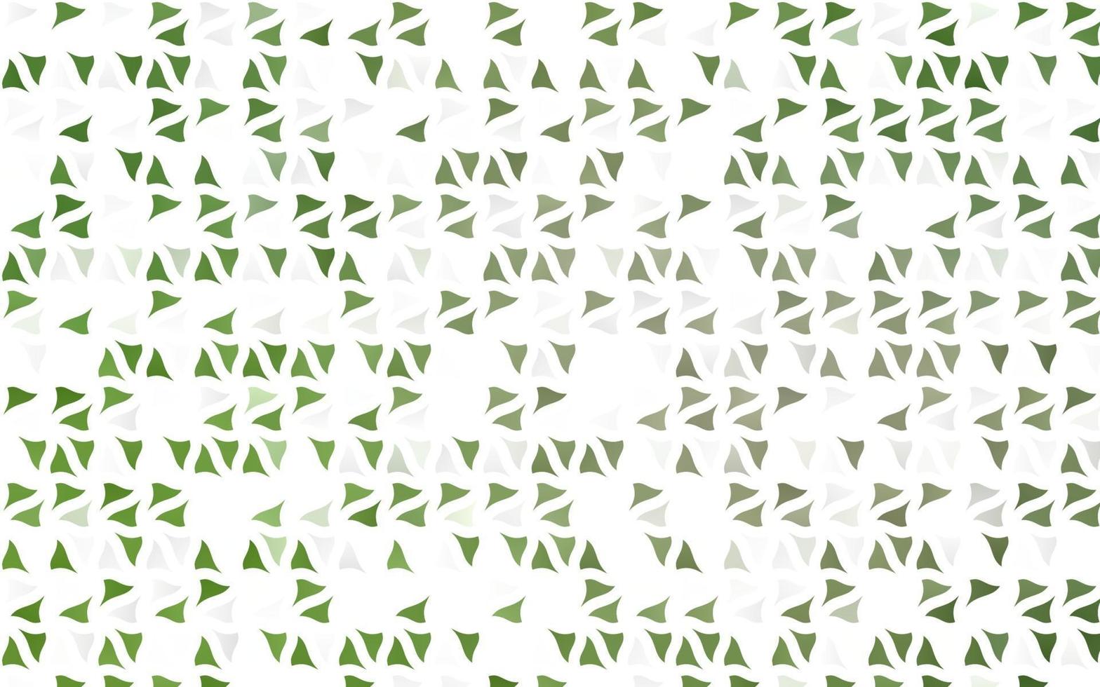 Light Green vector texture in triangular style.