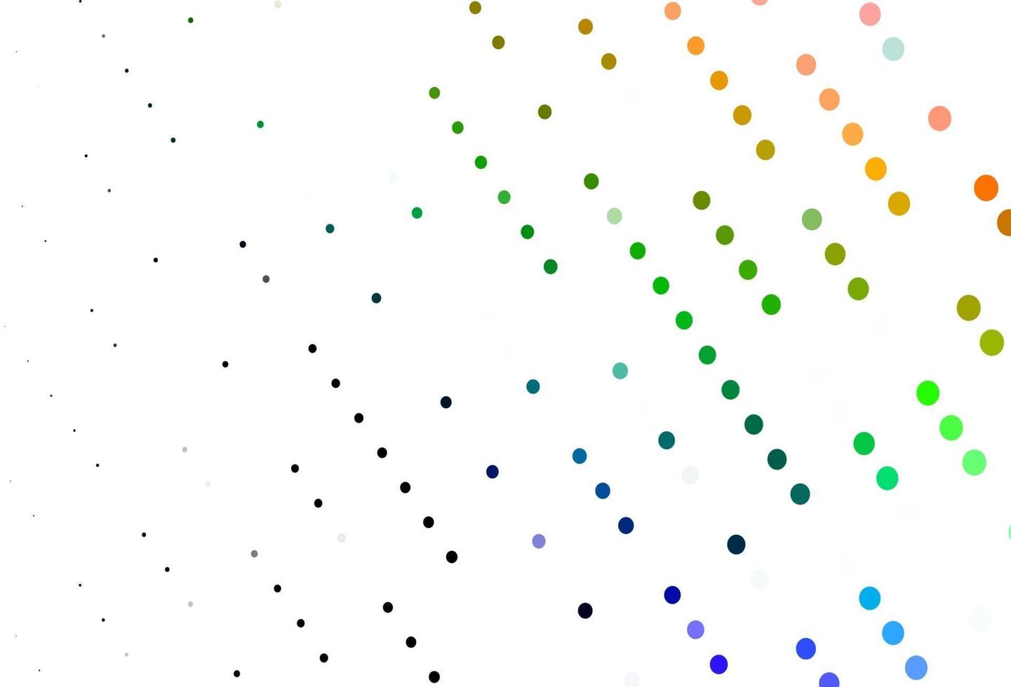 Light Multicolor, Rainbow vector cover with spots.