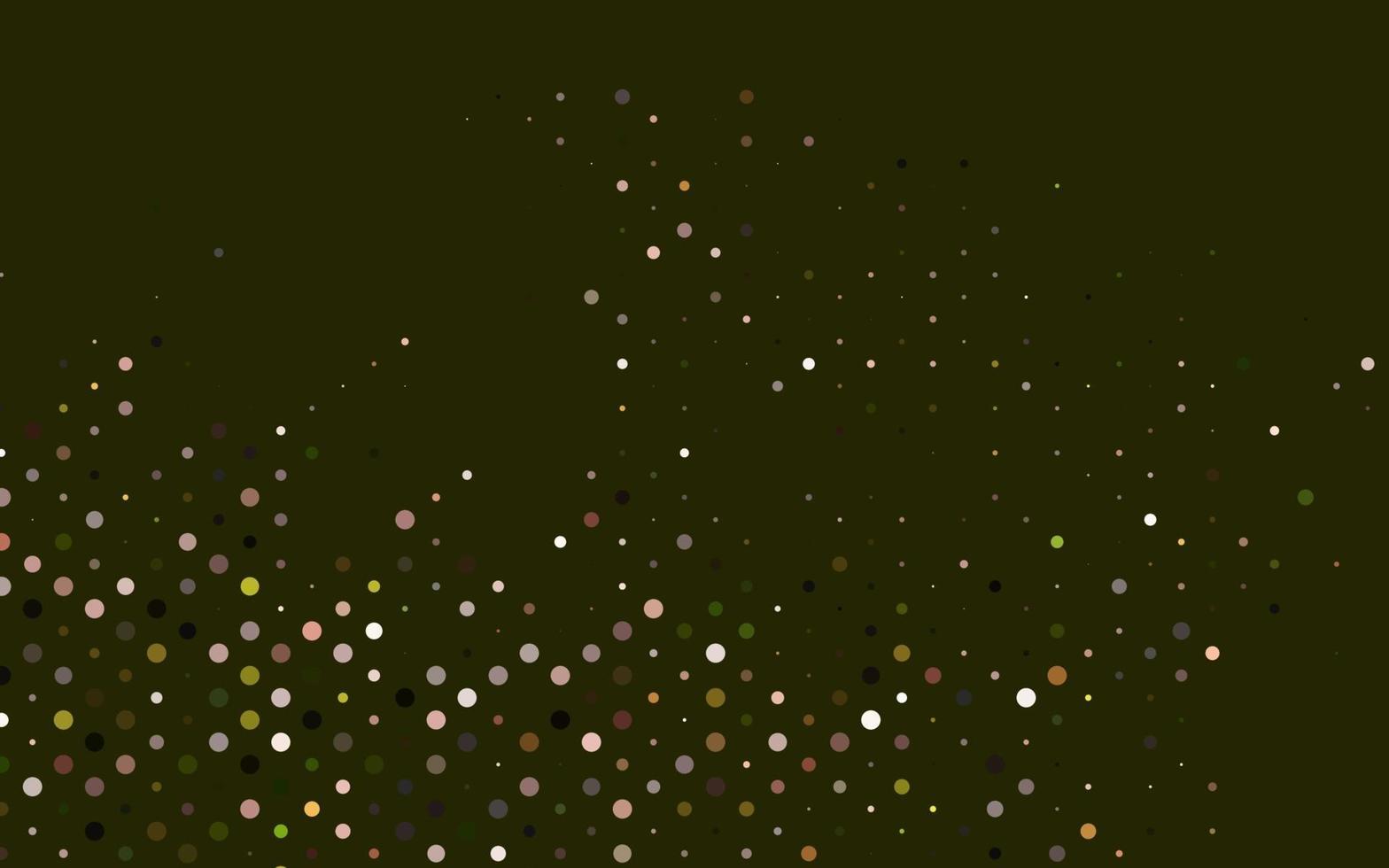 Light Green, Red vector template with circles.