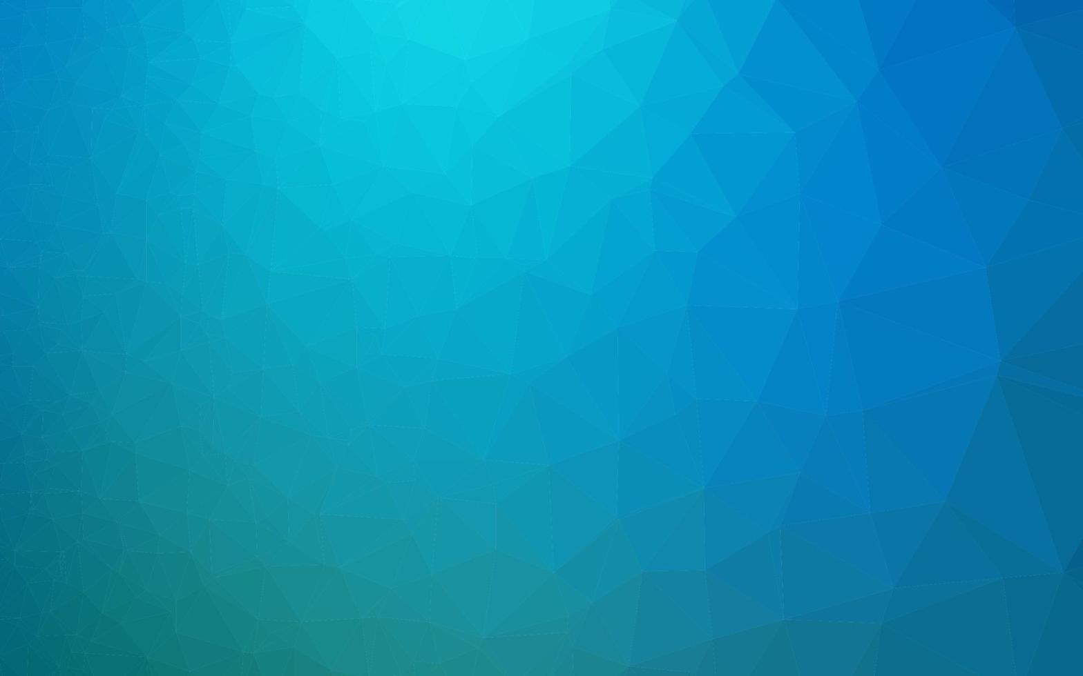 Light BLUE vector polygonal template.