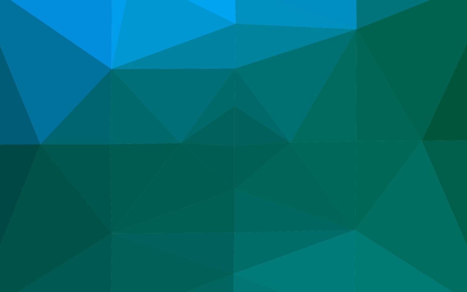 Light Blue, Green vector low poly cover.