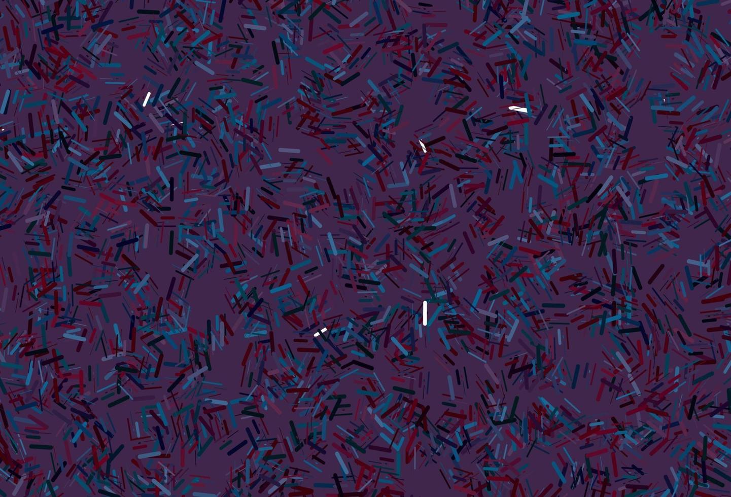 Dark green, red vector pattern with narrow lines.