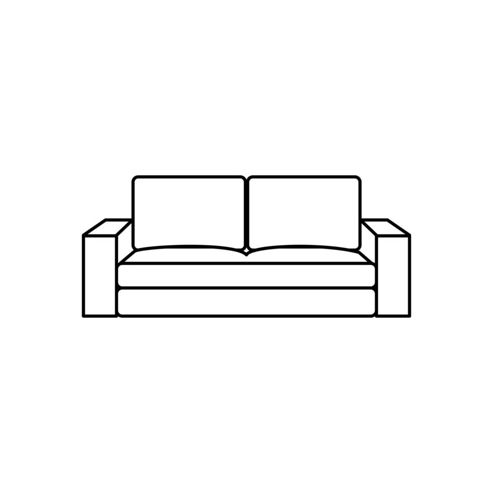 Furniture logo template vector illustration design. icon.