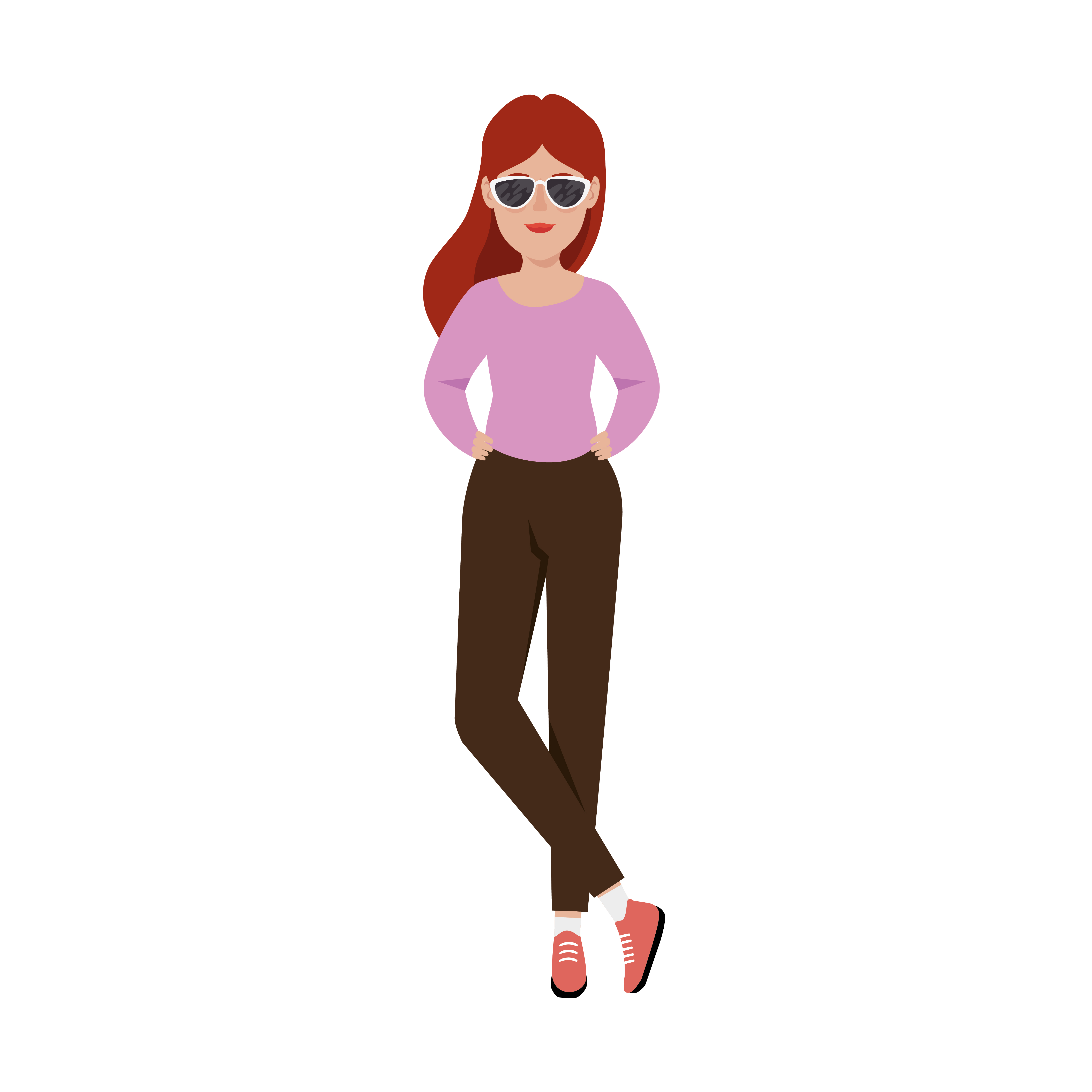 beautiful woman red hair with sunglasses avatar character 3346301 Vector Art at Vecteezy beautiful woman red hair with sunglasses avatar character 3346301 Vector Art at Vecteezy