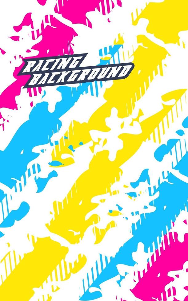 Abstract geometric background for sports, t-shirt, racing car livery. vector