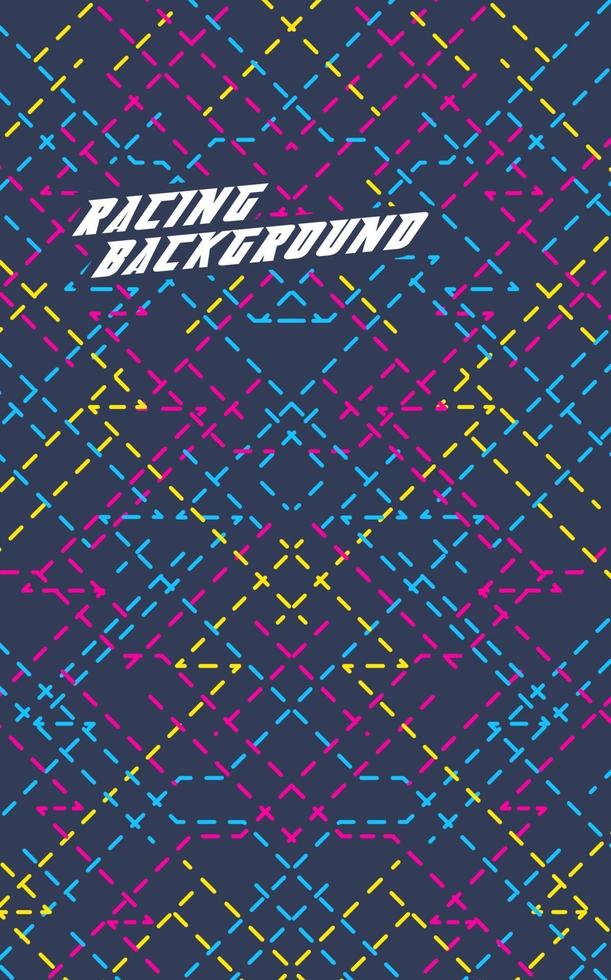 Abstract geometric background for sports, t-shirt, racing car livery. vector