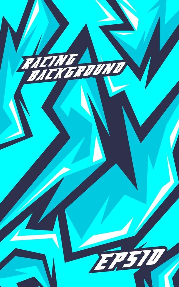 Abstract geometric background for sports, t-shirt, racing car livery. vector