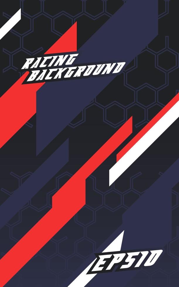 Abstract geometric background for sports, t-shirt, racing car livery. vector