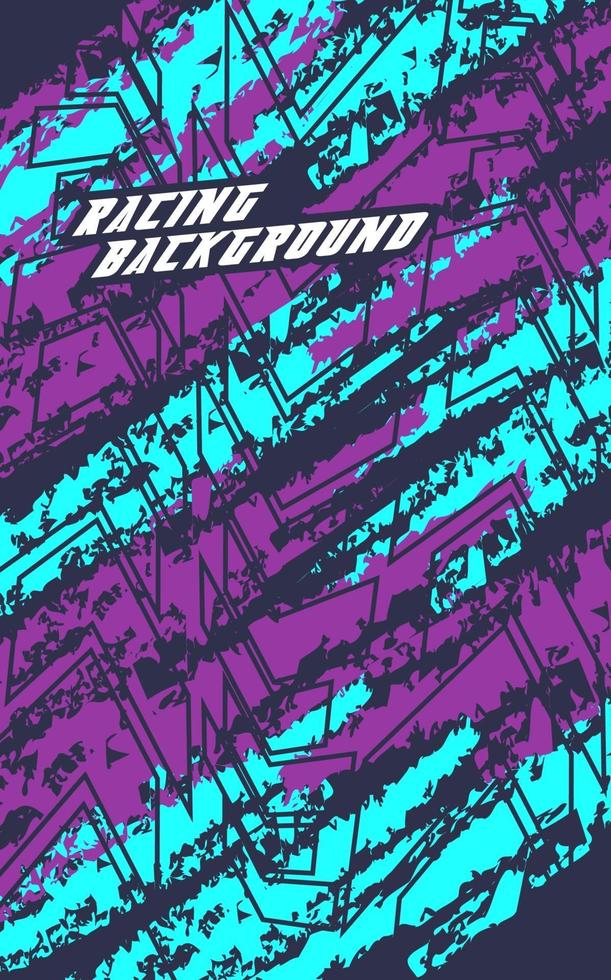 Abstract geometric background for sports, t-shirt, racing car livery. vector