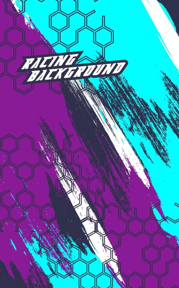 Abstract geometric background for sports, t-shirt, racing car livery. vector