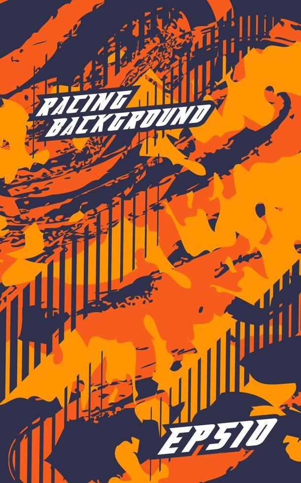 Abstract geometric background for sports, t-shirt, racing car livery. vector