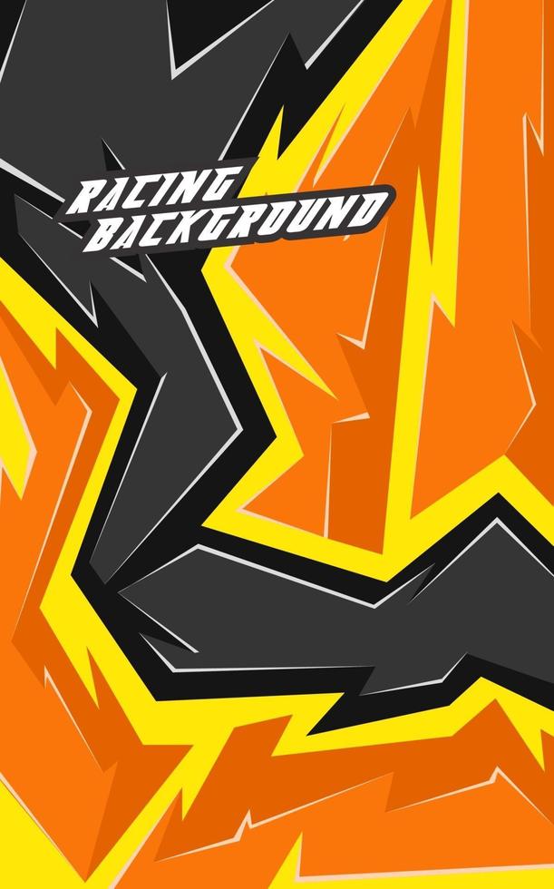 Abstract geometric background for sports, t-shirt, racing car livery. vector