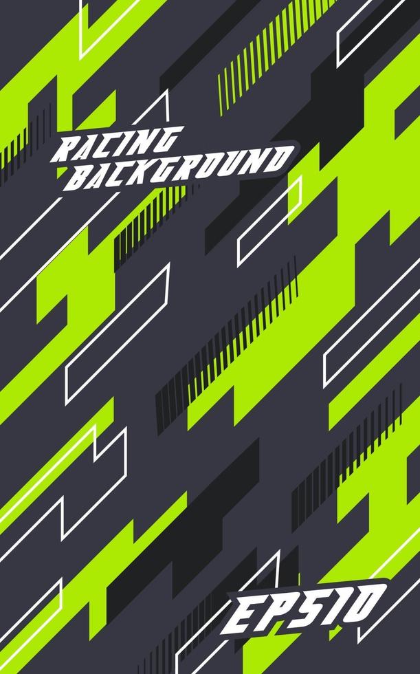 Abstract geometric background for sports, t-shirt, racing car livery. vector