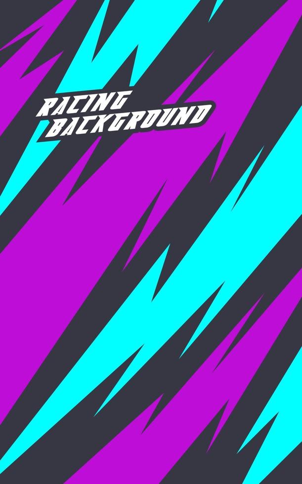 Abstract geometric background for sports, t-shirt, racing car livery. vector