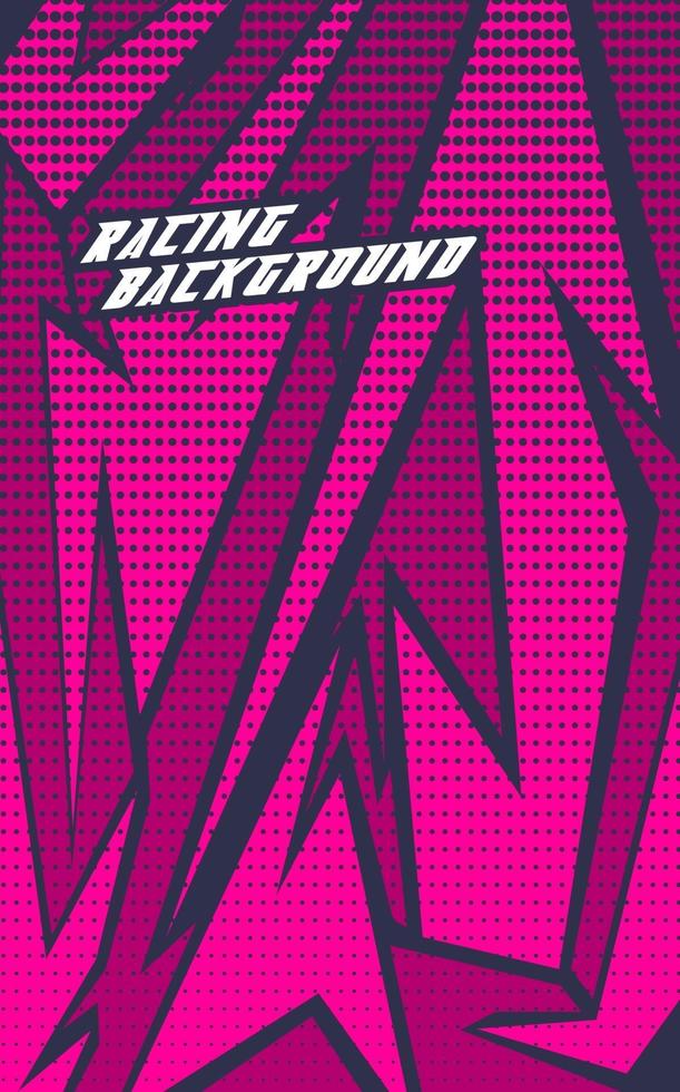 Abstract geometric background for sports, t-shirt, racing car livery. vector