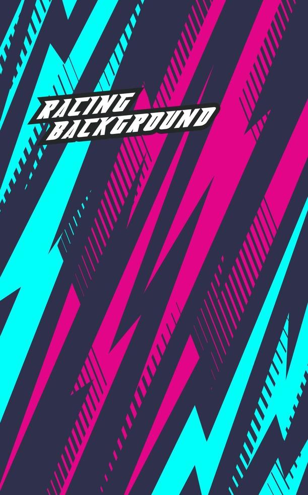 Abstract geometric background for sports, t-shirt, racing car livery. vector