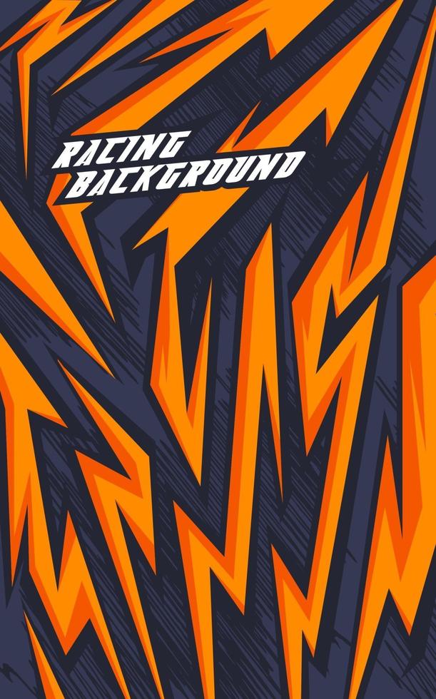 Abstract geometric background for sports, t-shirt, racing car livery. vector