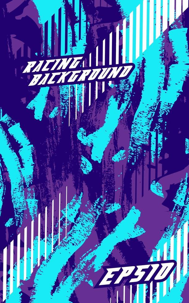 Abstract geometric background for sports, t-shirt, racing car livery. vector