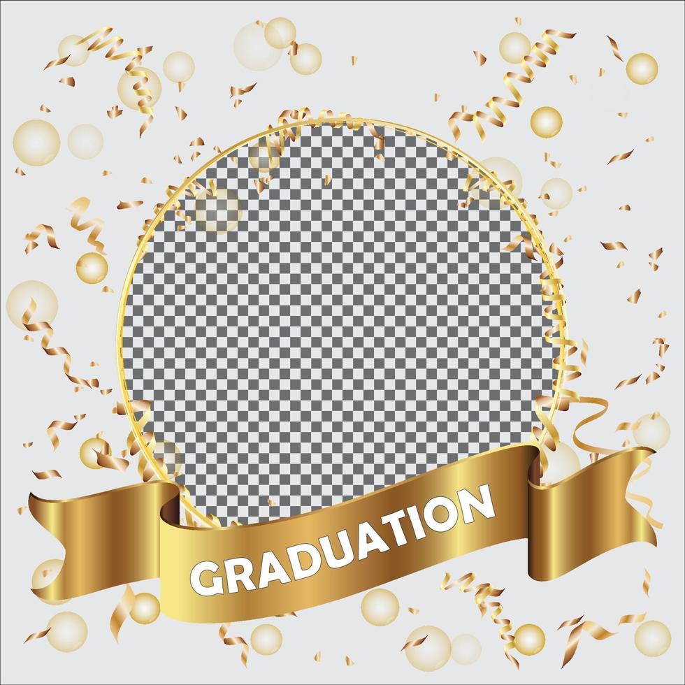 graduation twibbon congratulations on graduation vector