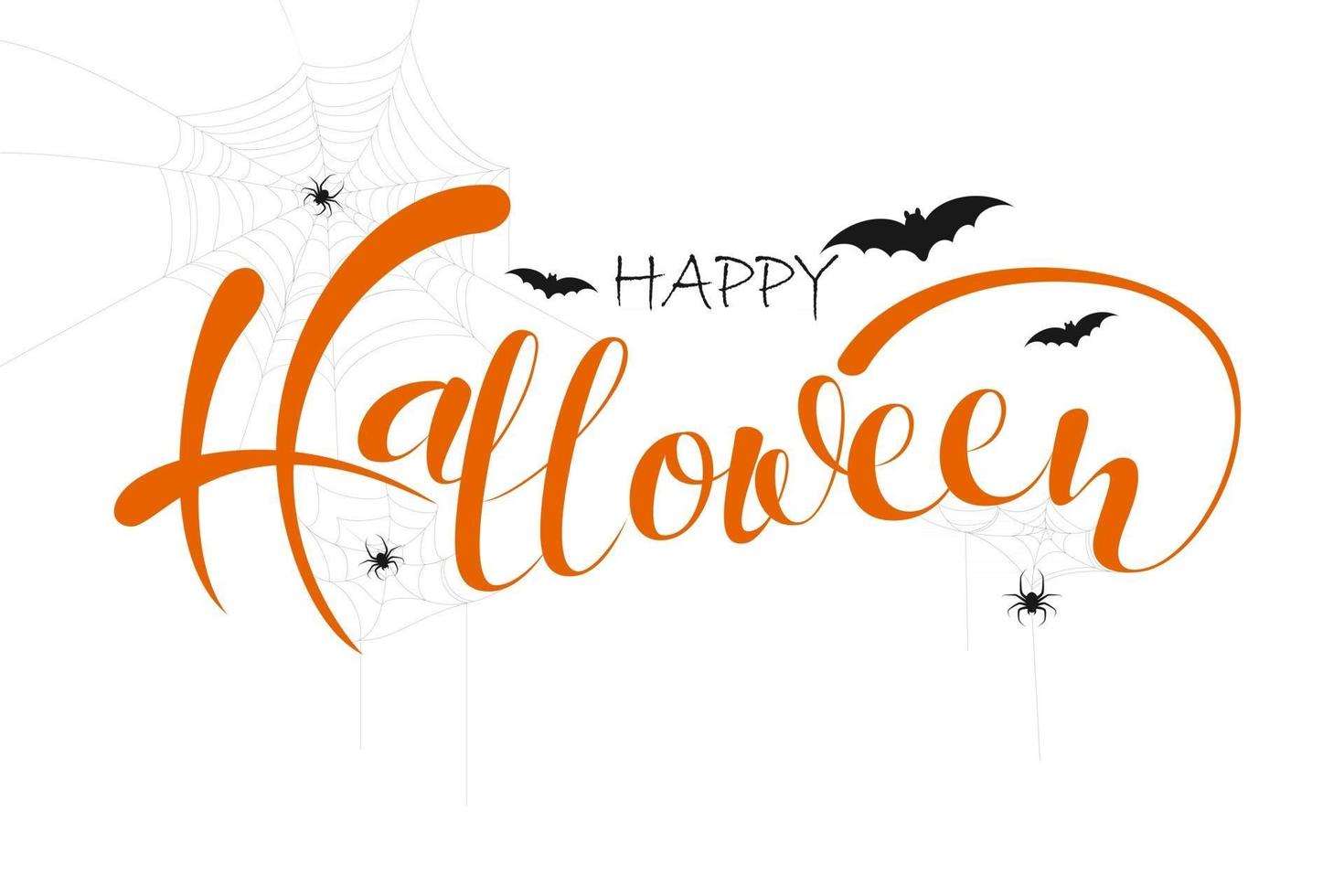 Happy Halloween sale banners or party invitation background. vector