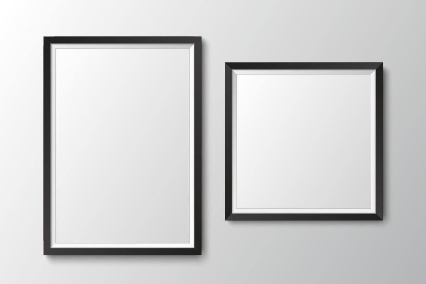Abstract text box with white frame on clear background vector