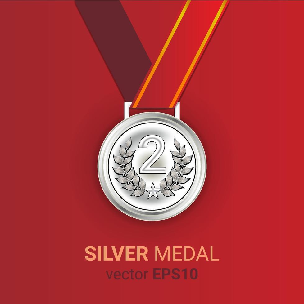 Medalla de bronce de plata de oro ilustración imagen vectorial EPS 10 vector