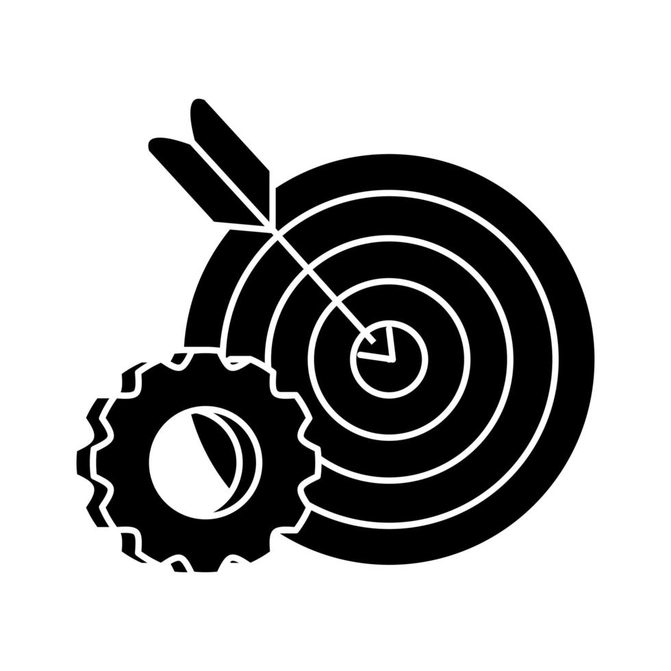 Isolated target and gear vector design