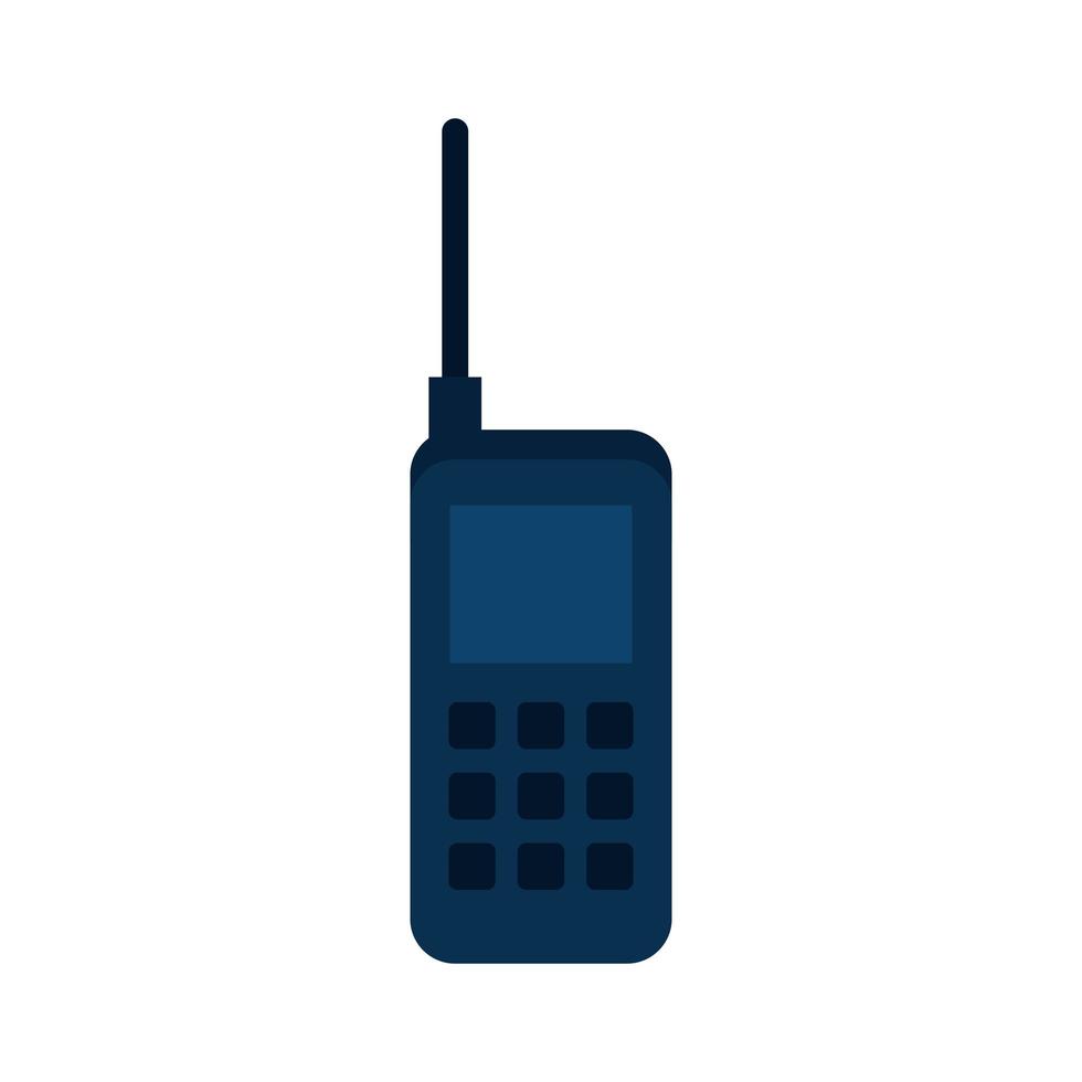 diseño de vector de icono de teléfono aislado