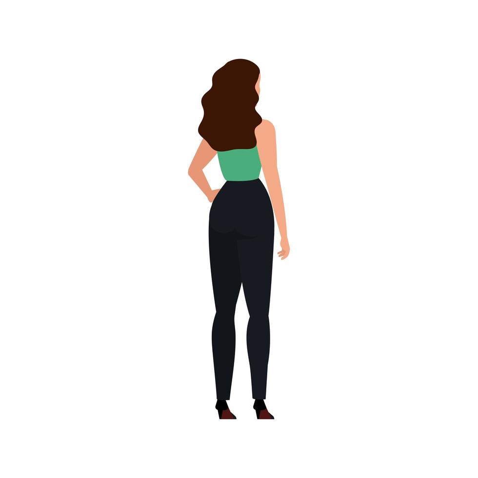 avatar woman person vector design