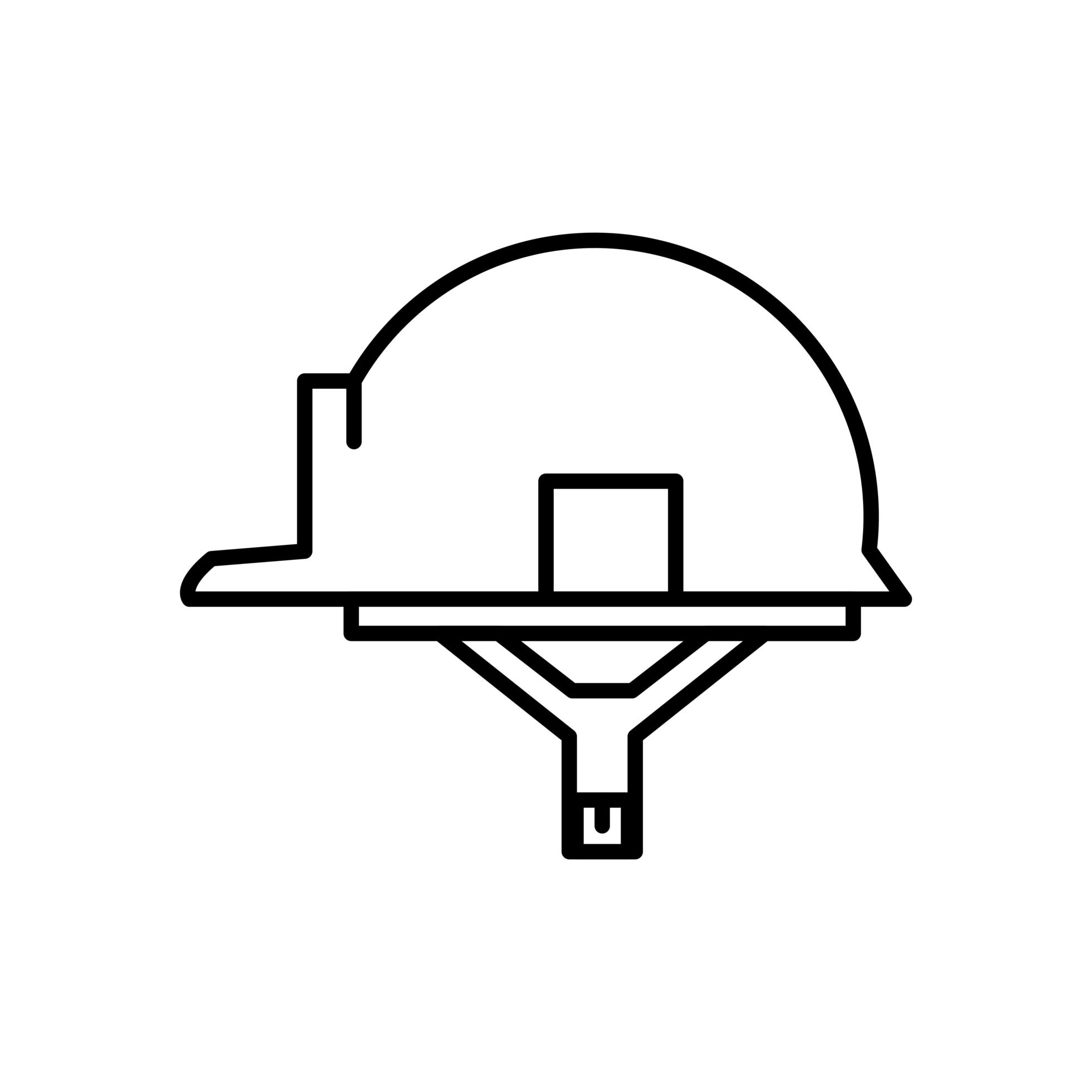 Isolated construction helmet vector design 3350799 Vector Art at Vecteezy