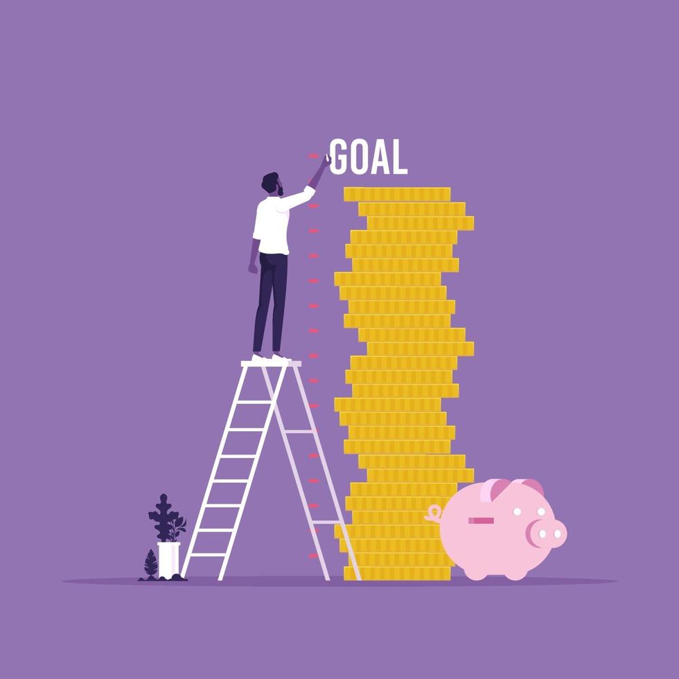 Revenue growth-measurement of income concept vector