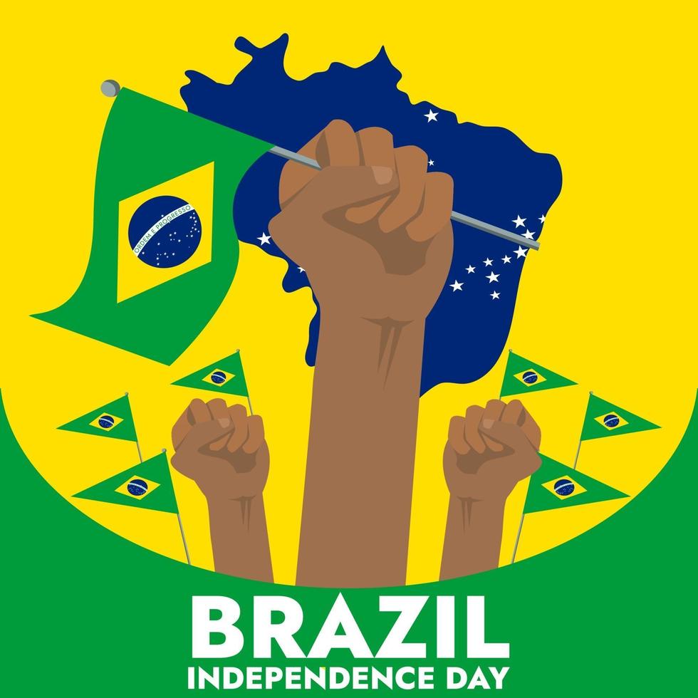 BRAZIL INDEPENDENCE DAY 4 vector