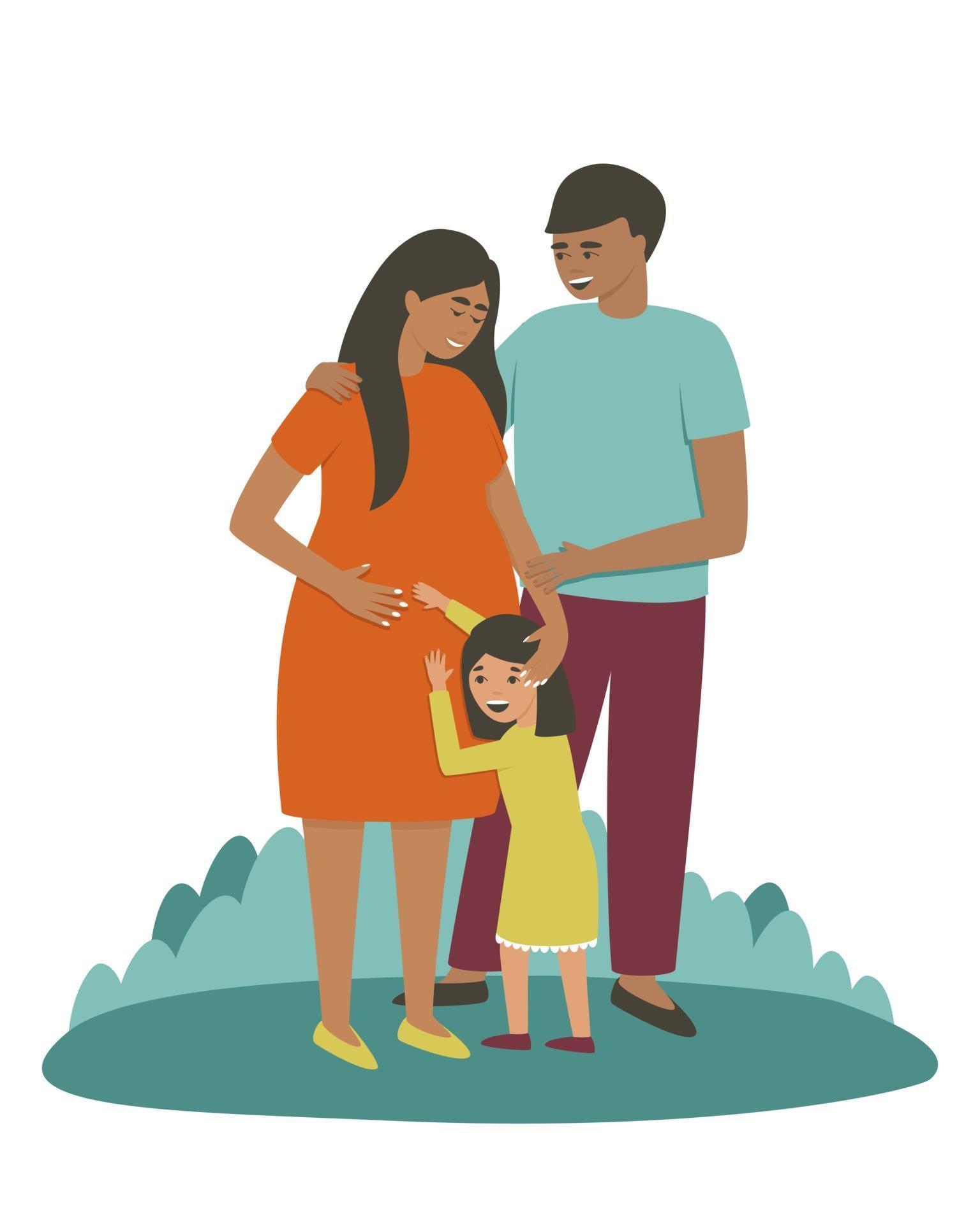 Mama Papa E Hija Estan Esperando Una Nueva Incorporacion A La Familia Vector En Vecteezy Mama Papa E Hija Estan Esperando Una Nueva Incorporacion A La Familia Vector En Vecteezy