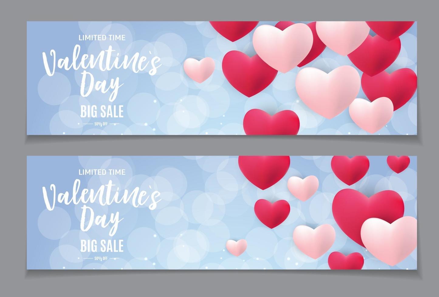 Valentine's Day Love and Feelings Sale Background Design. vector