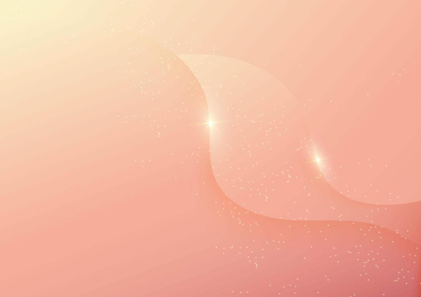 Abstract background luxury soft yellow and pink gradient. vector