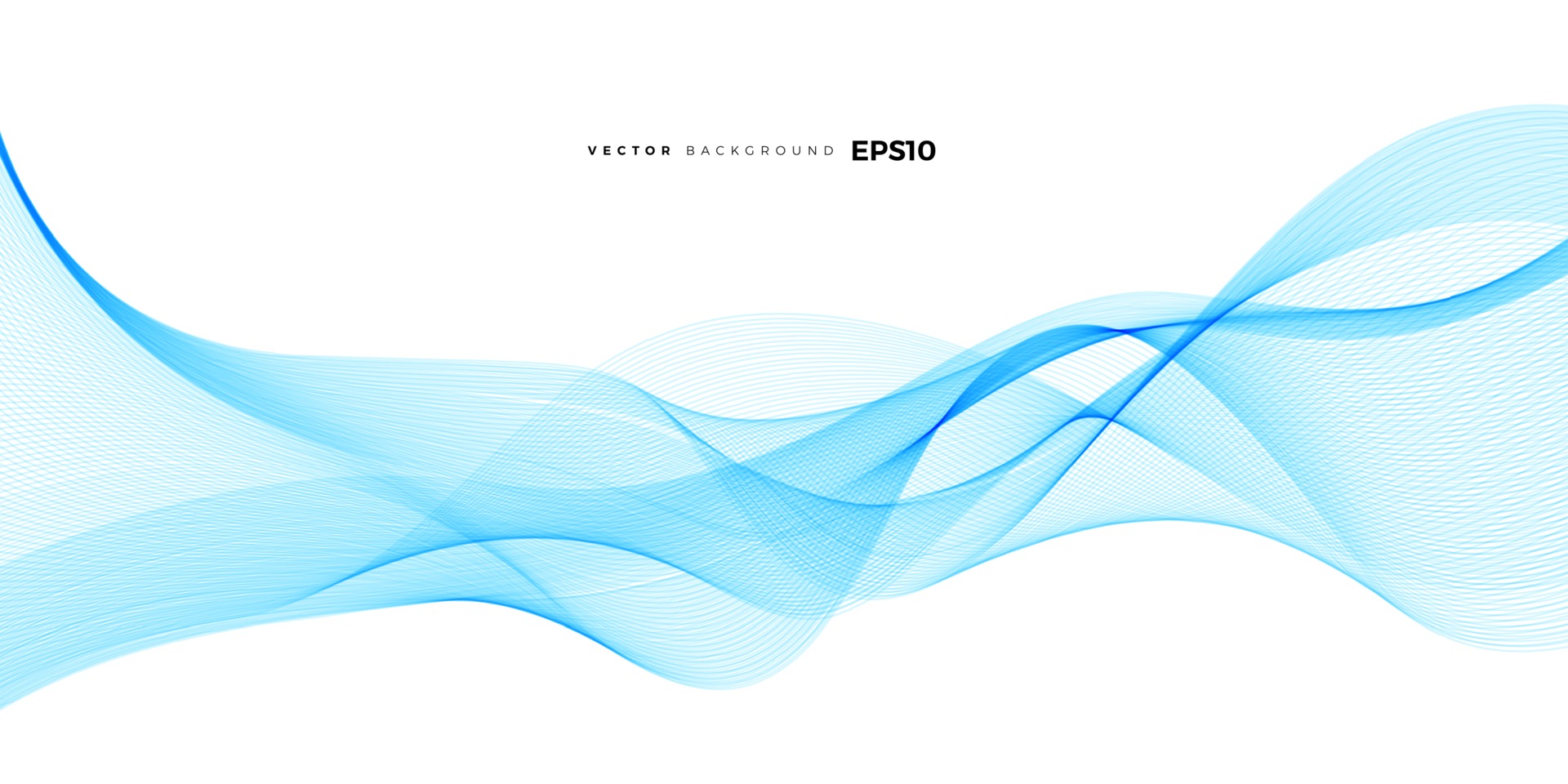 Abstract blue line wave background 3354022 Vector Art at Vecteezy