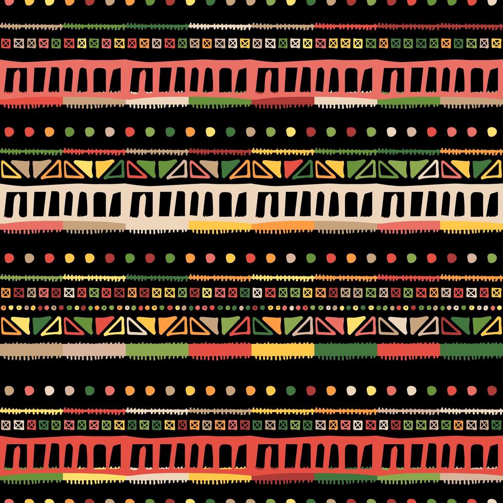 Ethnic seamless in native style. Vector pattern