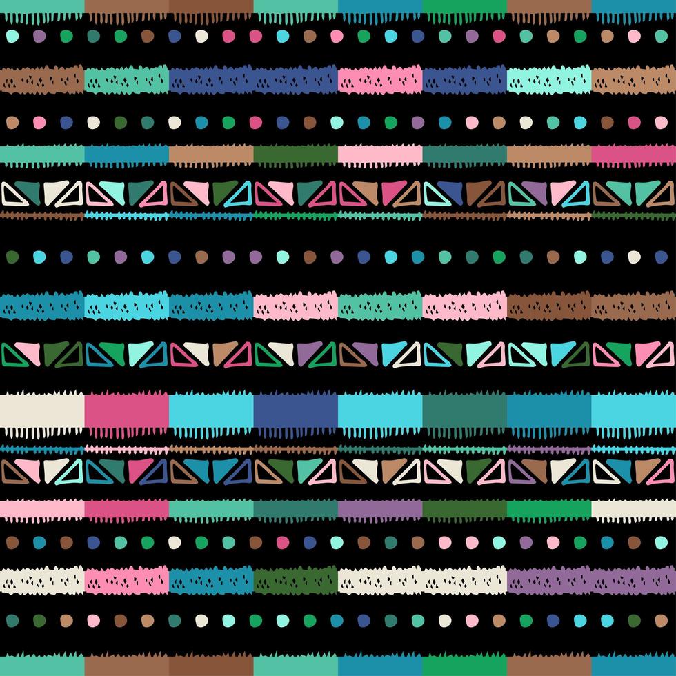 Ethnic seamless in native style. Vector pattern