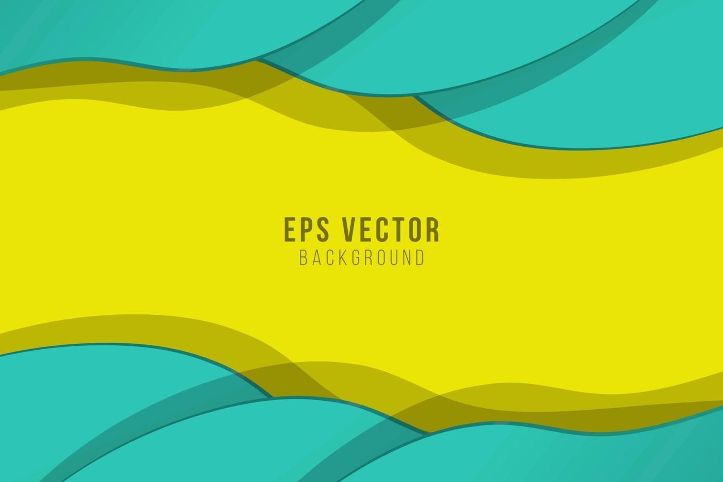 Abstract shape background blue and yellow backgrounds vector