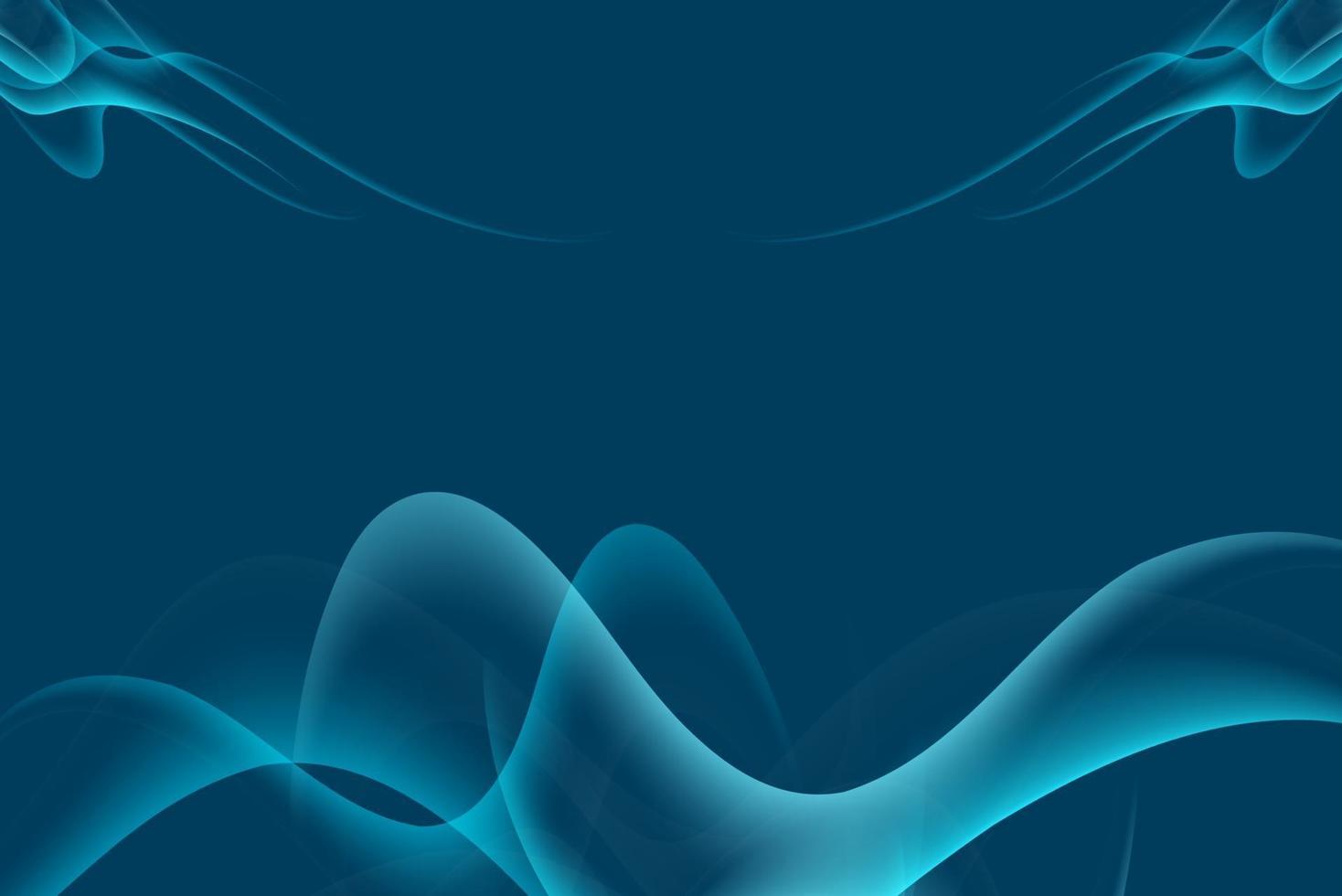 Dark blue abstract background with gradient light vector