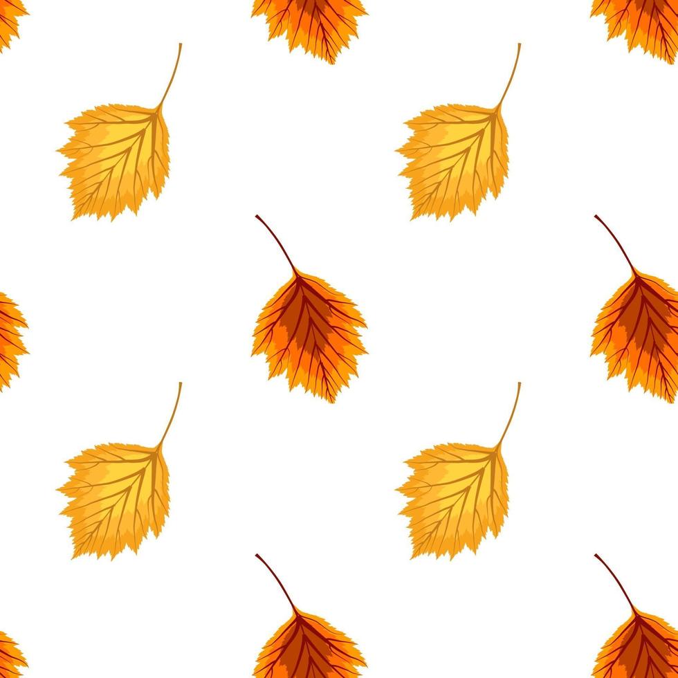Abstract Vector Illustration Autumn Background with Autumn Leaves