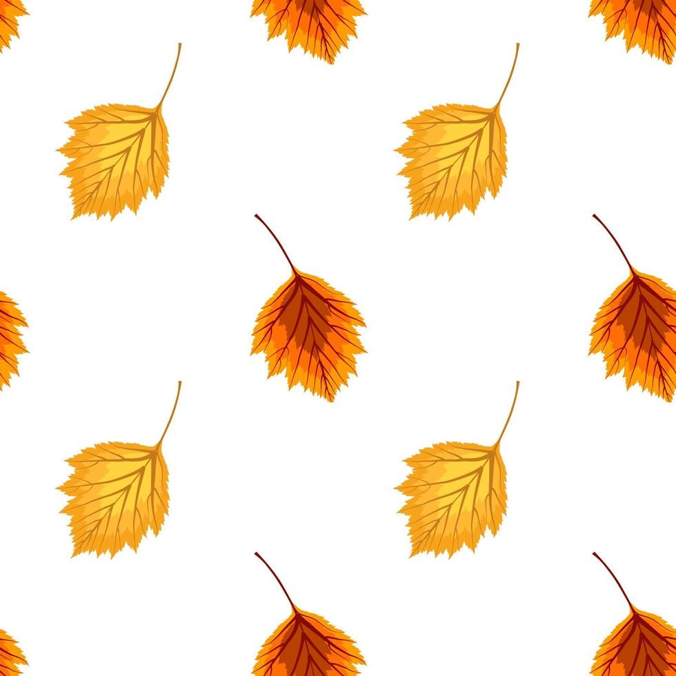 Abstract Vector Illustration Autumn Background with Autumn Leaves