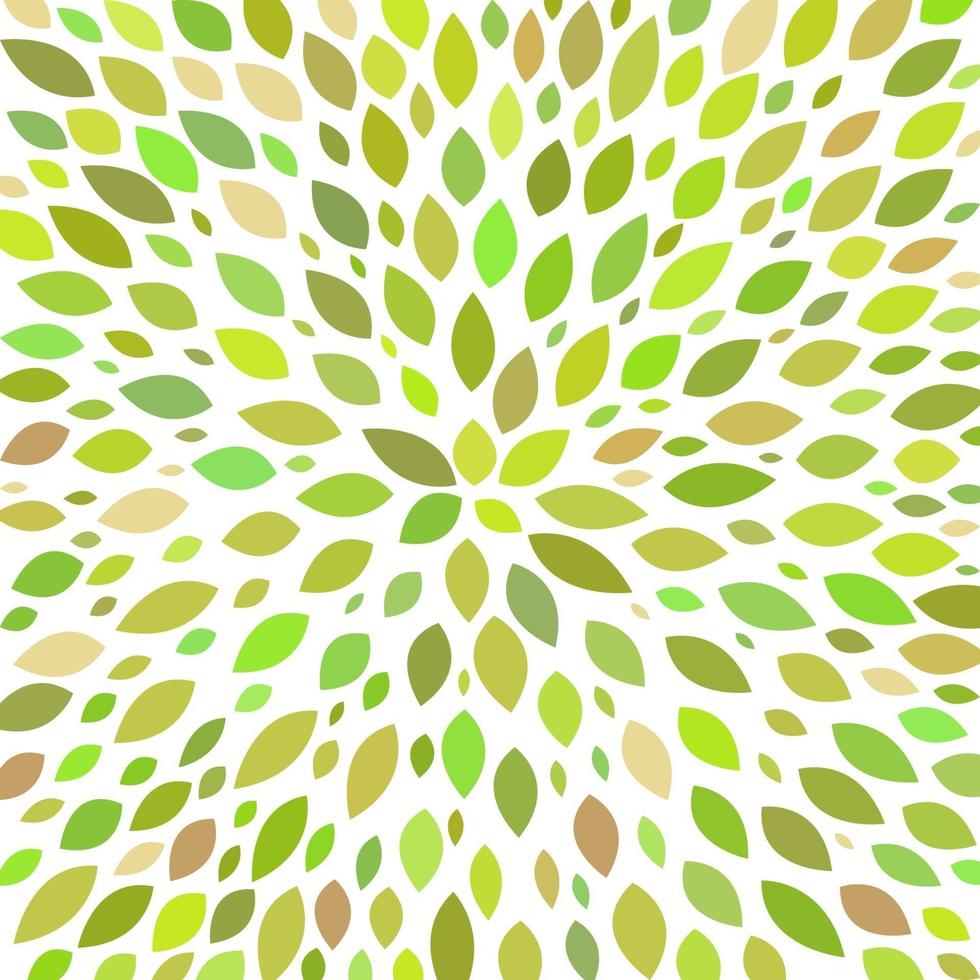 Abstract natural leaves background vector illustration