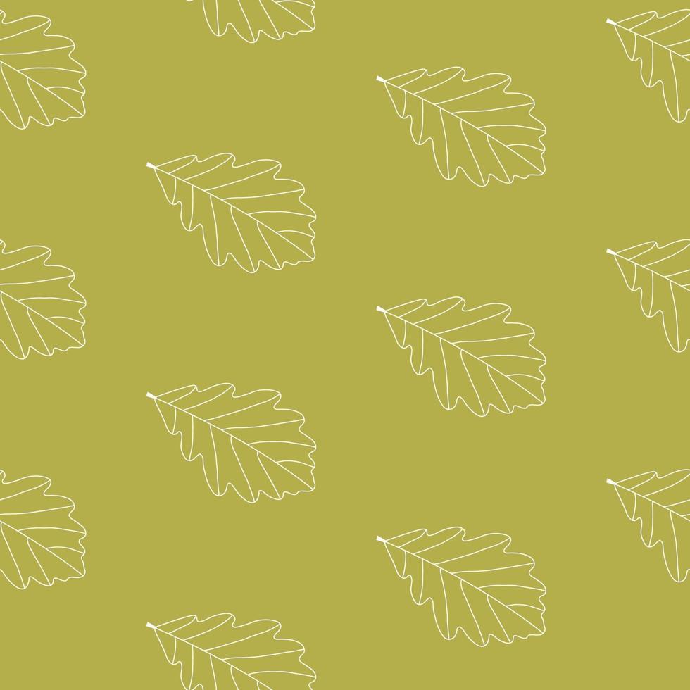 Abstract Seamless Pattern Background with Falling Autumn Leaves vector