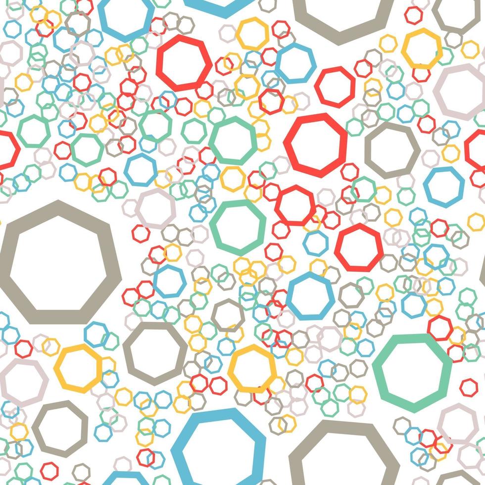Colorful Abstract Psychedelic Art Background. Seamless pattern vector